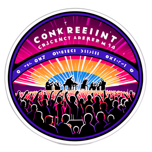 Design nálepek pro koncertní událost v O2 Areně