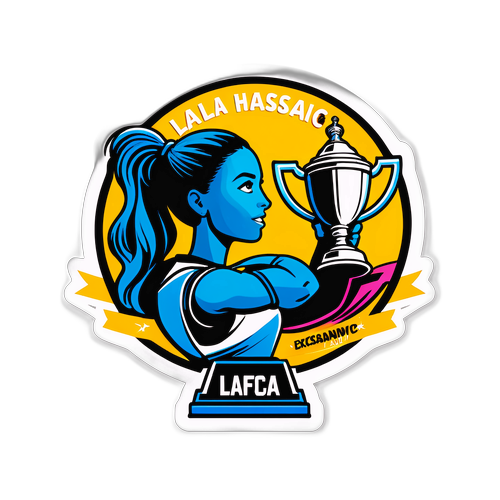 Motiverende klistermærke af Laila Hasanovic