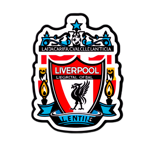利物浦足球激情設計貼紙