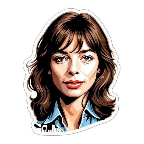 Sticker na Pinarangalan si Jane Birkin