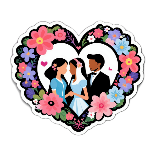 Malik et Clémence en amoureux