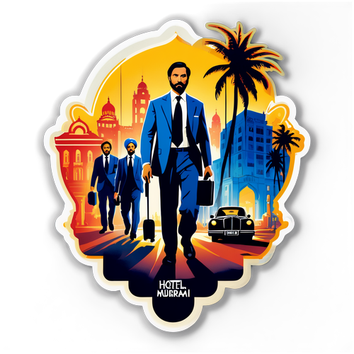 Bayangan Menghantui: Sticker Dramatisasi Film 'Hotel Mumbai' Yang Memikat!