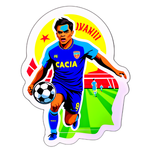 Darwin Núñez Aksiyon Stickerı