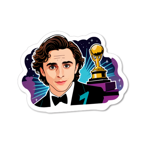 Glamorous Sticker para sa SAG Awards 2025