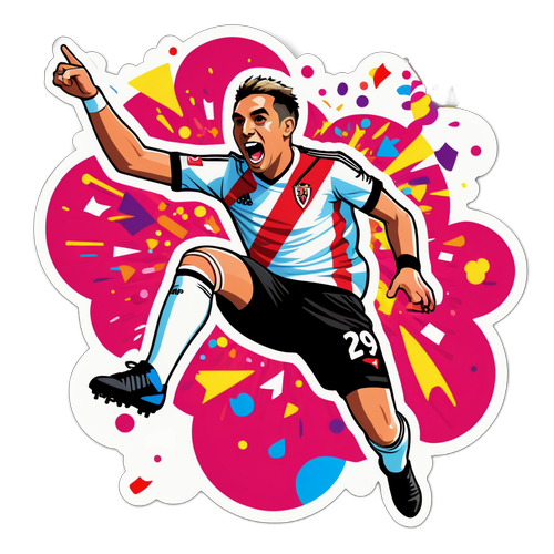 Giocatore Rayo Vallecano che Segna un Gol