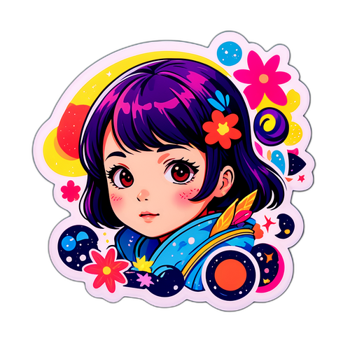 千瀬の絵画スタイルを取り入れたデザイン