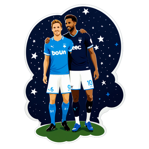 Diseño de jugadores de Hoffenheim y Tottenham