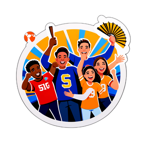 แฟนๆ ที่เฮฮาและเชียร์ทีมโปรด