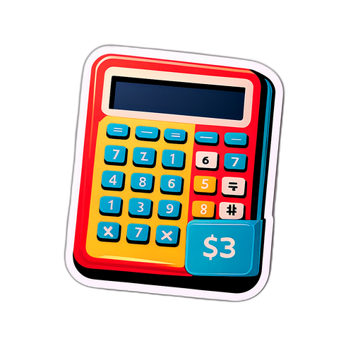 Calculateur Géant - Symbole de la Finance