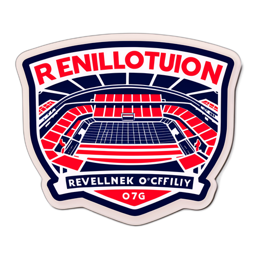 Stiker Stadion New England Revolution