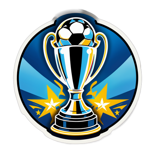 Eleganz des Champions-League-Pokals