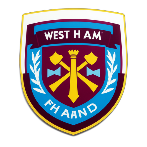 Adesivo do West Ham United