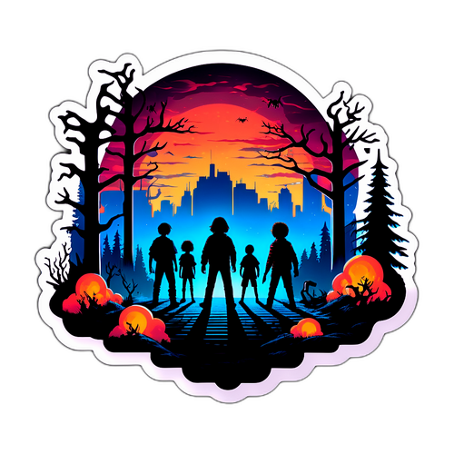 Eine gruselige Szene aus Stranger Things