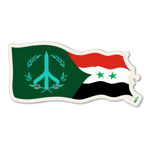 Vrede Vlag Syrië