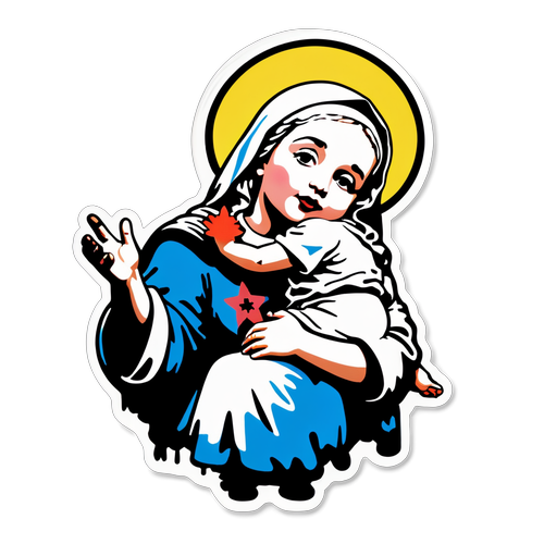 Madonna con Bambino Giocosa