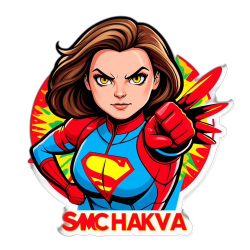 Michaela Badinková jako superhrdinka