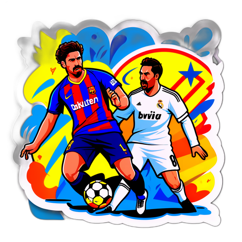 Barcelona și Real Madrid la un meci palpitant