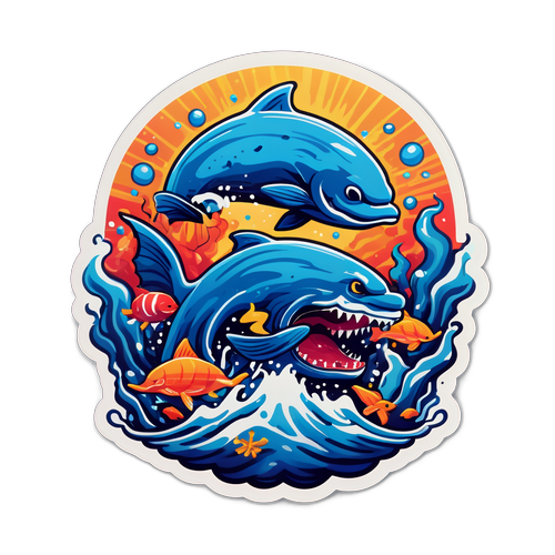 Autocollant inspiré par la saison 2 de Deadly Deluge