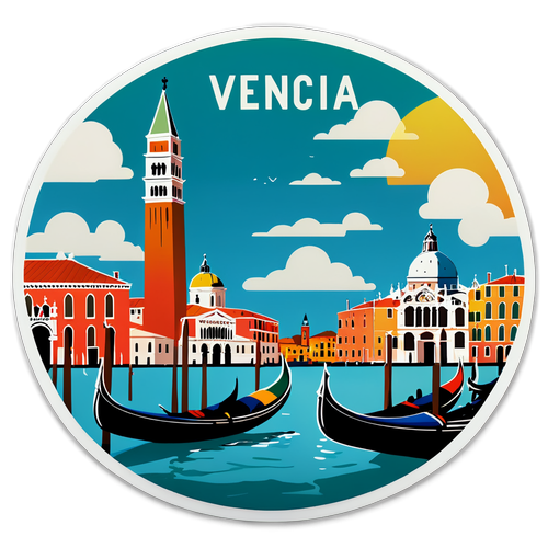 Vibrante Skyline di Venezia