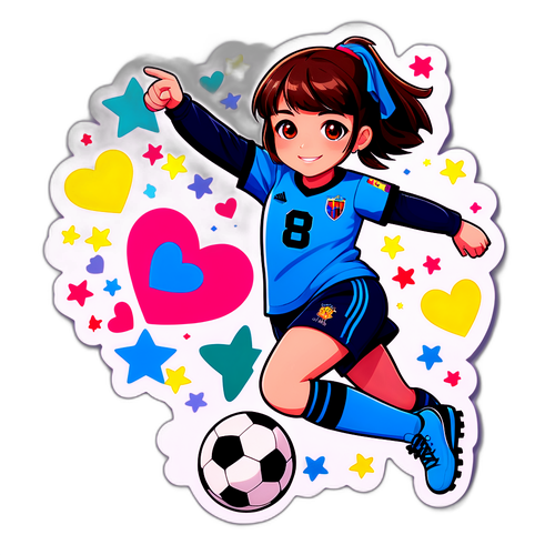 Sticker med Aitana Bonmatí