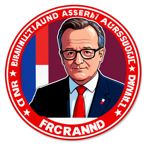 Autocollant sur Richard Ferrand