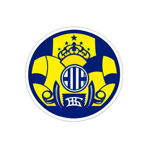 Brøndby Match Fan Sticker