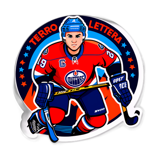 Tero Lehterä jääkiekon keskipisteessä