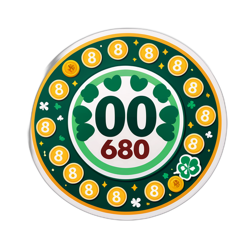 Ilustração de Bilhete de Loteria