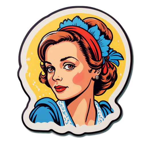 Vintage Zsuzsa Cserháti Sticker