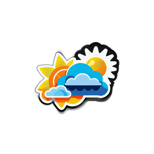 날씨에 따라 스타일 변화 스티커
