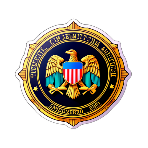 Emblematyczny retro styl FBI
