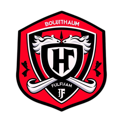 Badge Pertandingan Antara Bournemouth dan Fulham