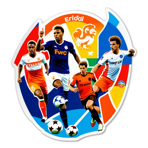Pelekat Ikonik Eredivisie