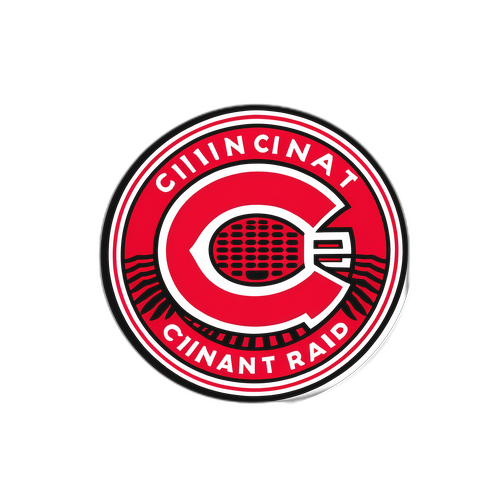 Cincinnati Reds Modern Logo Sticker