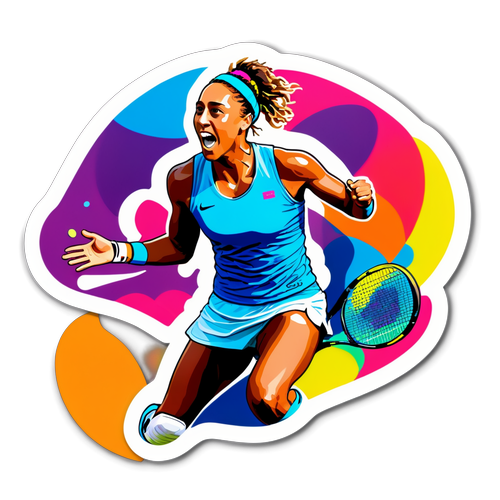 Motivational na Sticker ni Madison Keys