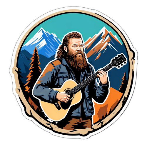 Sticker ng Adventurero na si Ryan Hurst