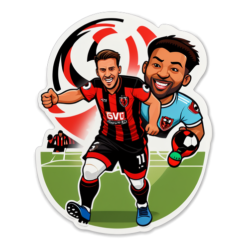 Rivalitas Ceria! Karakter Kartun Bournemouth vs Southampton Bikin Kamu Tertawa!