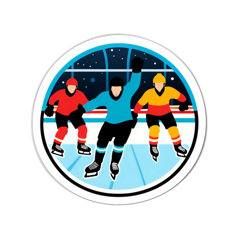 Stickers for Ishockey Fans