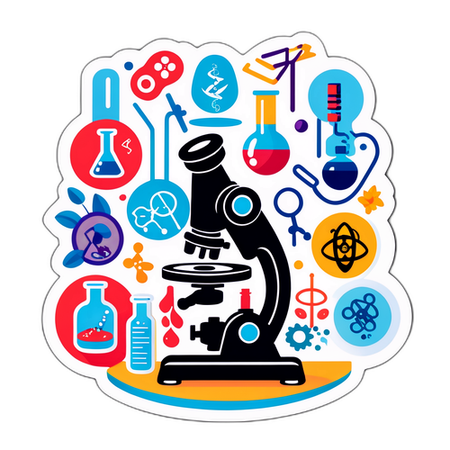 Onderwijzende Biotechnologie Sticker
