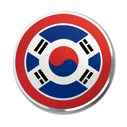 대한민국 국기 기념 스티커