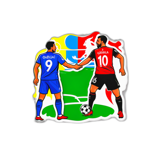 Întâlnirea echipelor Shkendija și Qarabağ pe teren