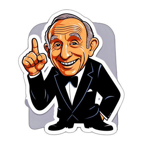 Mel Brooks i rolig och nostalgisk tecknad stil