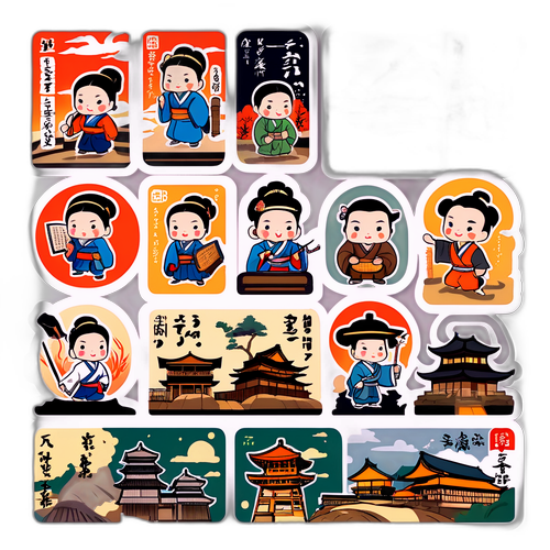 星のや奈良監獄での歴史的なストーリーを描いたストーリーテリングステッカー