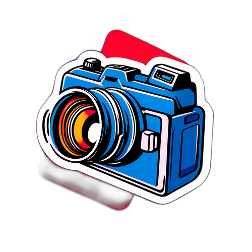 สติ๊กเกอร์สำหรับคนรักการถ่ายภาพขณะดูฟุตบอล