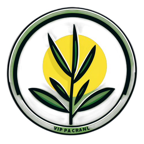 Barış ve Birlik Temalı Minimalist Sticker