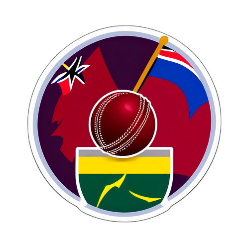 क्रिकेट शोडाउन स्टिकर: वेस्ट इंडीज बनाम दक्षिण अफ्रीका