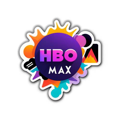 影視串流魅力：HBO Max藝術貼紙