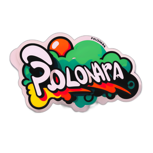 Στυλιζαρισμένο αυτοκόλλητο "polonara"