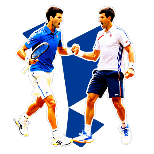 Duelo Tenso entre Djokovic e Alcaraz