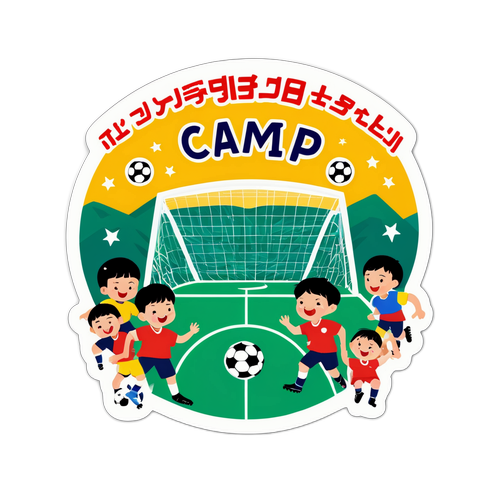 광주에서 펼쳐진 축구 캠프